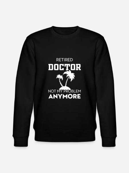 No longer my problem - Stanley/Stella CHANGER Unisex Organic Sweatshirt - black