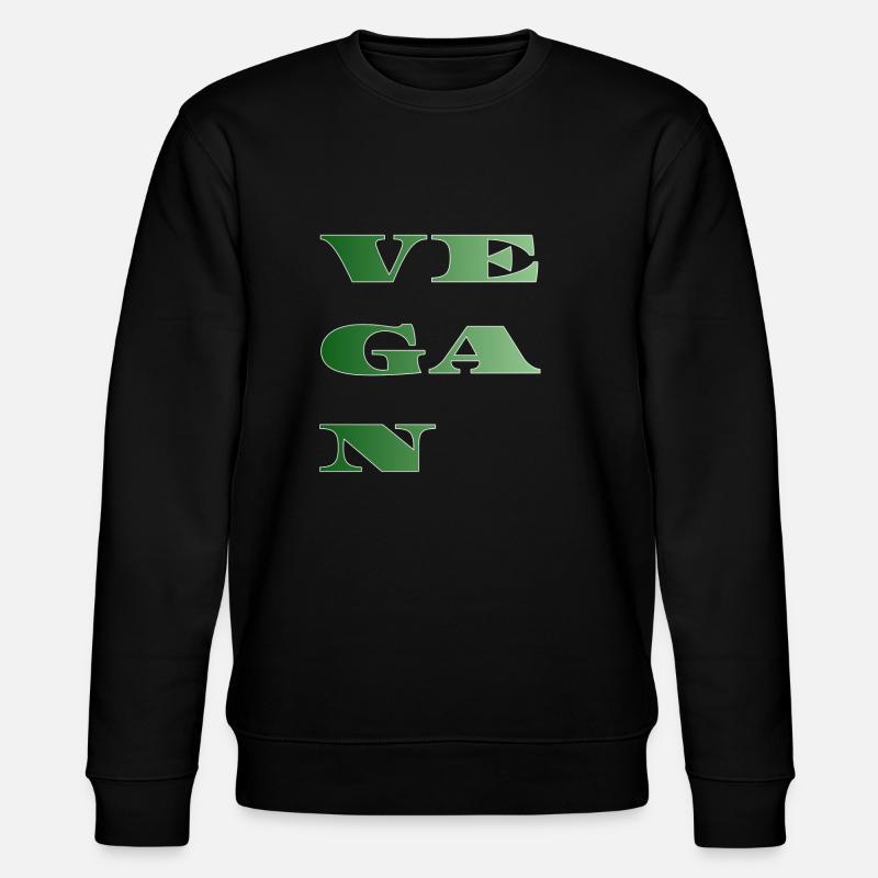 VEGAN - Stanley/Stella Unisex Bio-Sweatshirt CHANGER  - Schwarz
