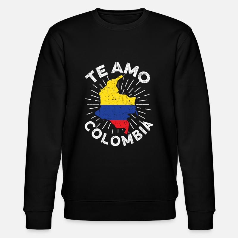 Te Amo Colombie - Sweat bio CHANGER Stanley/Stella Unisexe - noir