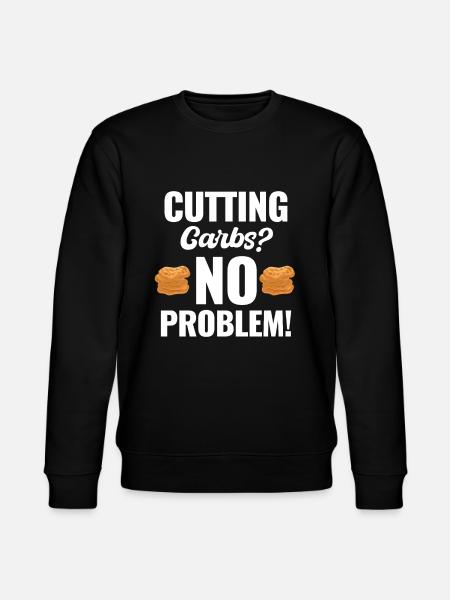 Reduce carbohydrates? No problem! Breakfast - Stanley/Stella CHANGER Unisex Organic Sweatshirt - black