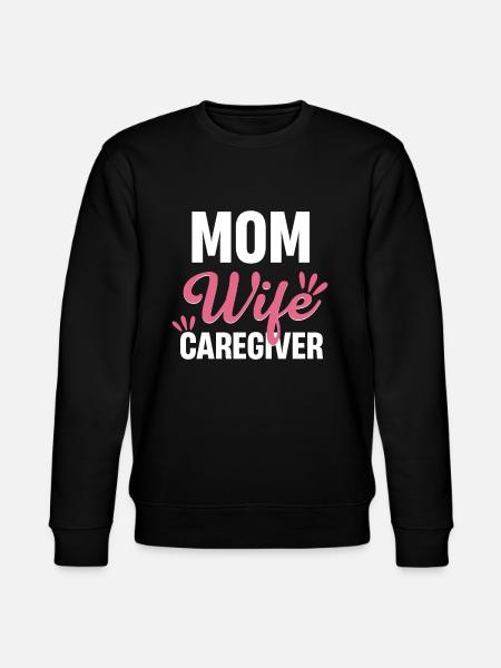 Mutter, Ehefrau, Betreuerin, Mutter, - Stanley/Stella Unisex Bio-Sweatshirt CHANGER - Schwarz