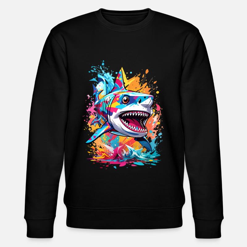 Hai - Stanley/Stella Unisex Bio-Sweatshirt CHANGER  - Schwarz