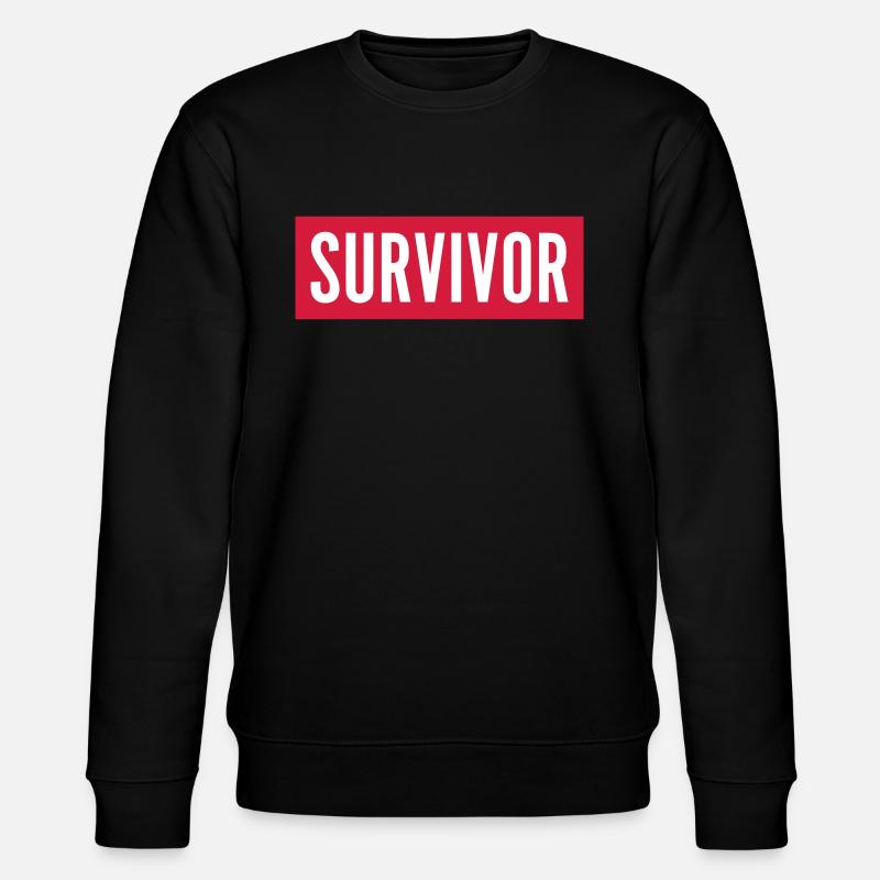 Survivor - Stanley/Stella Unisex Bio-Sweatshirt CHANGER  - Schwarz