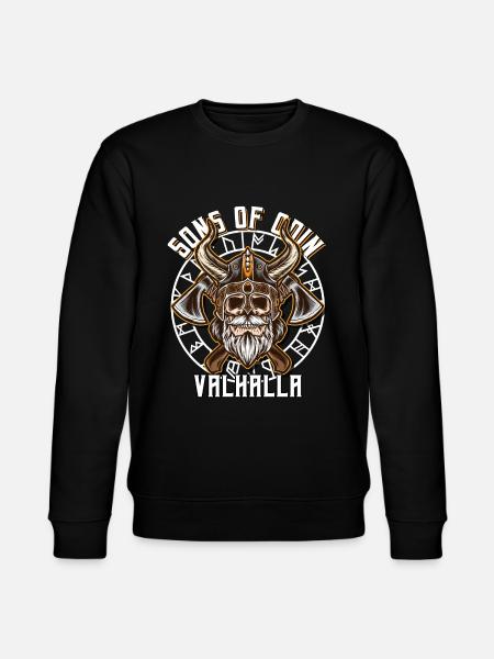 Nordic mythology - Stanley/Stella CHANGER Unisex Organic Sweatshirt - black