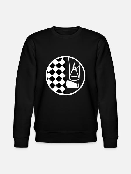 Bodenleger Zunftzeichen - Stanley/Stella Unisex Bio-Sweatshirt CHANGER - Schwarz