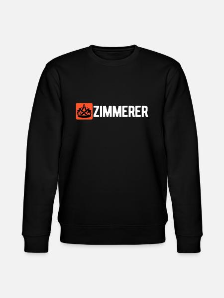 Zimmerer Zimmermann Handwerker - Stanley/Stella Unisex Bio-Sweatshirt CHANGER - Schwarz