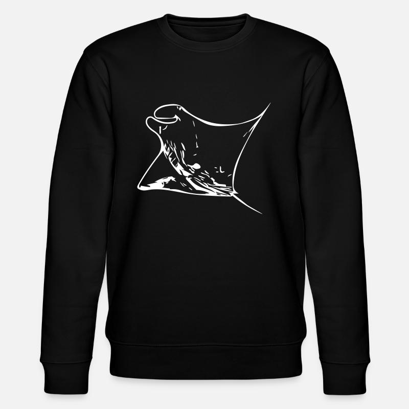 Manta Ray - Sweat bio CHANGER Stanley/Stella Unisexe - noir