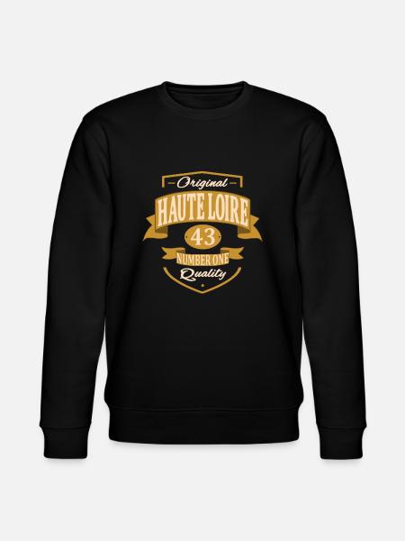 Haute Loire - Sweat bio CHANGER Stanley/Stella Unisexe - noir