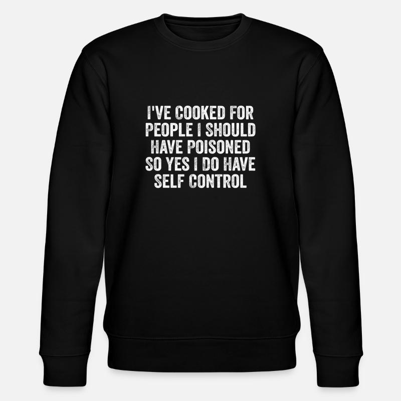 Komisch - Stanley/Stella Unisex Bio-Sweatshirt CHANGER  - Schwarz