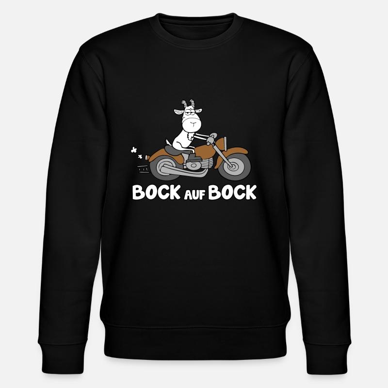 Bock auf Bock - Stanley/Stella Unisex Bio-Sweatshirt CHANGER  - Schwarz