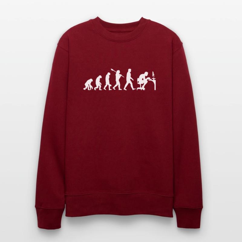 Programmer - Evolution - PC - Computer Scientist Stanley/Stella CHANGER Unisex Organic Sweatshirt