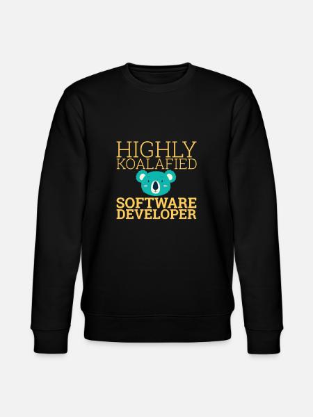 « Software Developer Koalafied | Programmeur » - Sweat bio CHANGER Stanley/Stella Unisexe - noir