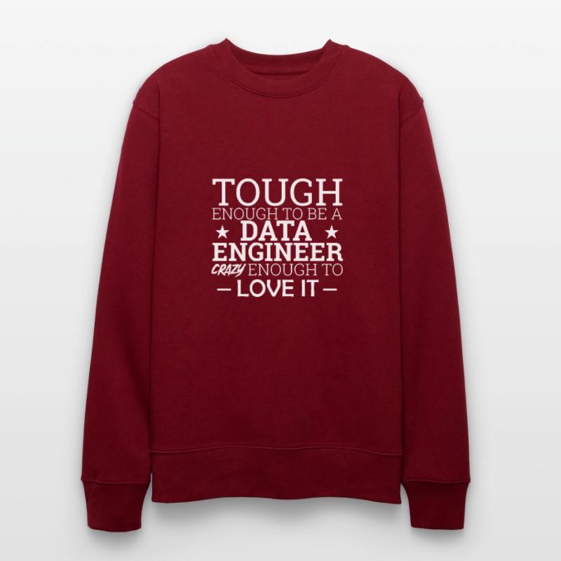 "Data Engineer Crazy | Data Scientist" Stanley/Stella CHANGER Unisex Organic Sweatshirt