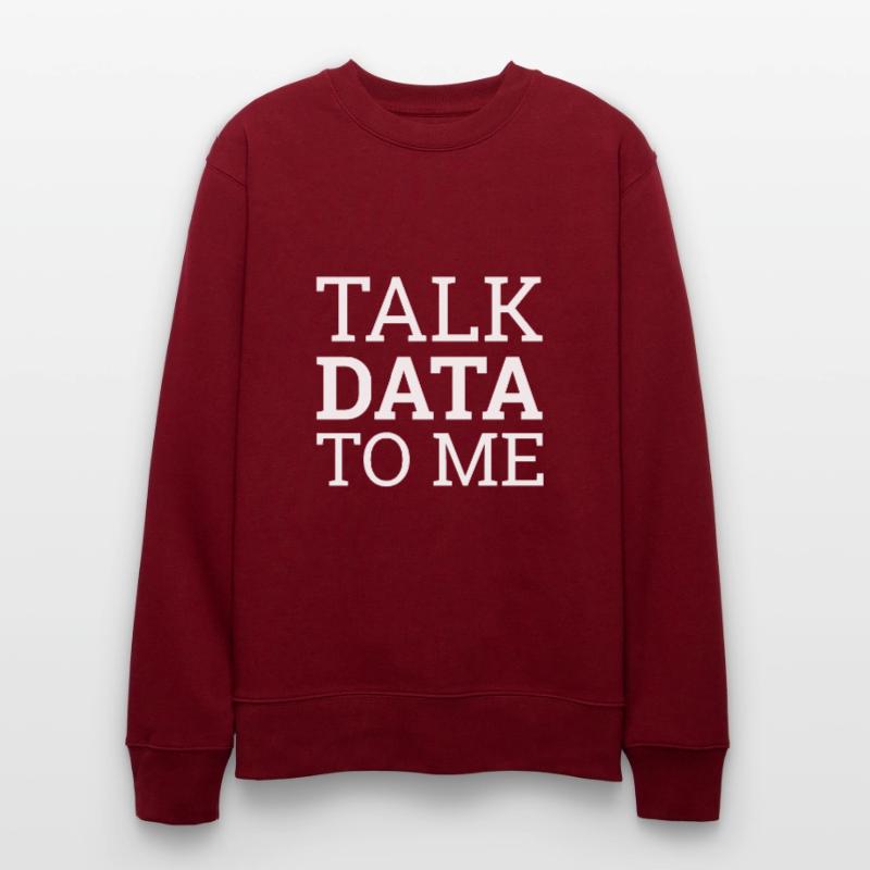 "Talk Data Data Science | Data Science" Stanley/Stella Unisex Bio-Sweatshirt CHANGER 