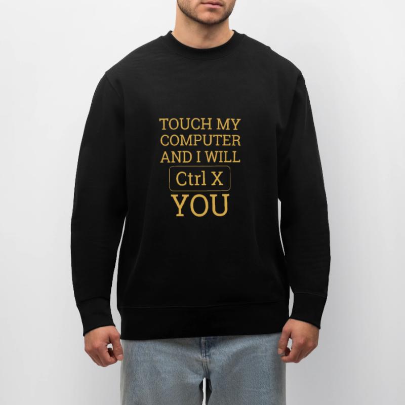 "Touch Computer | Computer Science" Stanley/Stella CHANGER Unisex Organic Sweatshirt