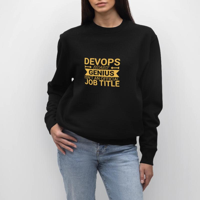 "DevOps Genius | Software Development" Stanley/Stella CHANGER Unisex Organic Sweatshirt