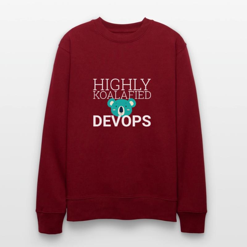 "DevOps Koalafied | Software Development" Stanley/Stella CHANGER Unisex Organic Sweatshirt