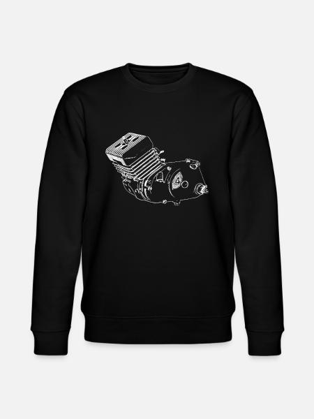 Simson S51 Engine M54 - M541 - DDR - Stanley/Stella CHANGER Unisex Organic Sweatshirt - black