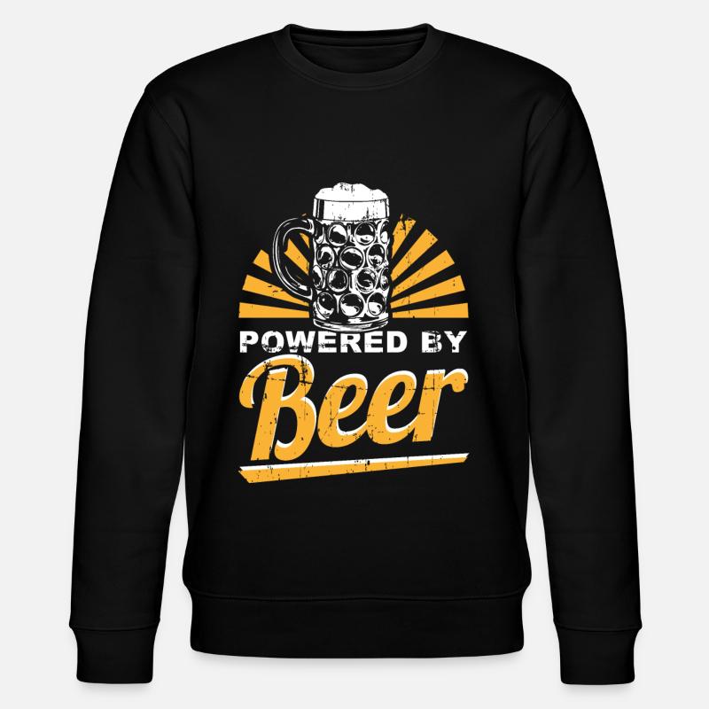 Bières - Sweat bio CHANGER Stanley/Stella Unisexe - noir