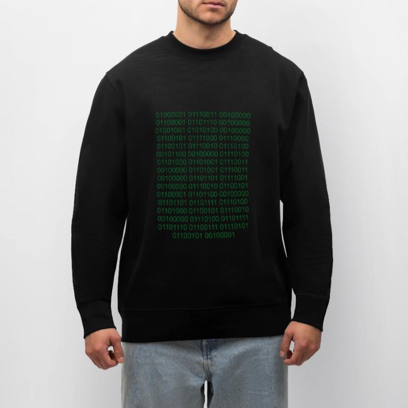 Binaire Code informatique Computer Nerd Sweat bio CHANGER Stanley/Stella Unisexe