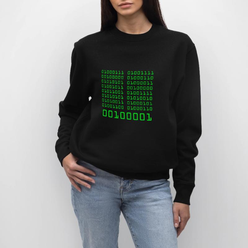 Go fuck yorself! Binärcode Programmieren Code Stanley/Stella Unisex Bio-Sweatshirt CHANGER 