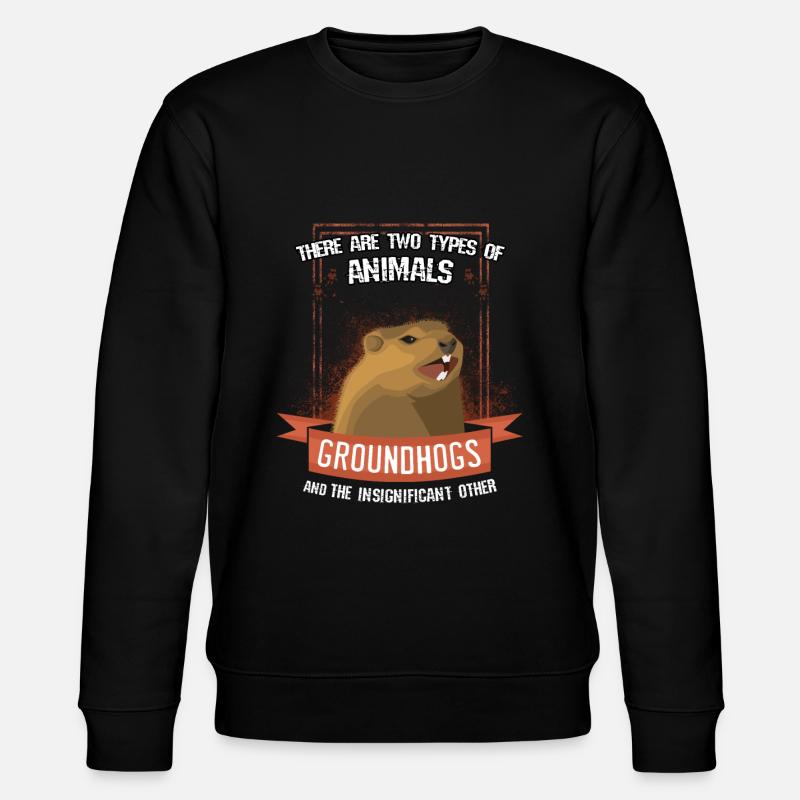 marmots - Stanley/Stella CHANGER Unisex Organic Sweatshirt - black