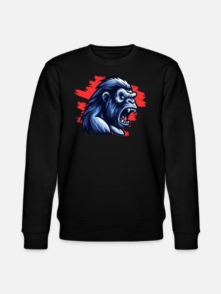 Mad Gorilla - Stanley/Stella CHANGER Unisex Organic Sweatshirt - black
