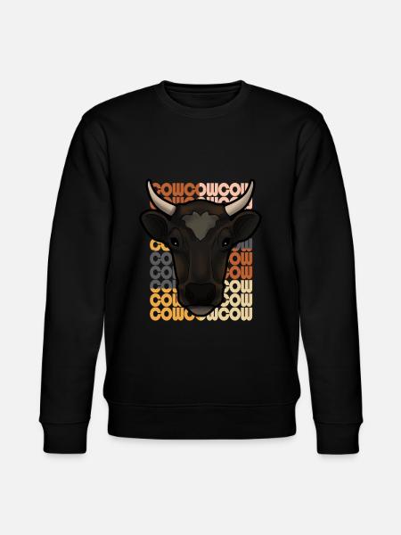 vache - Sweat bio CHANGER Stanley/Stella Unisexe - noir