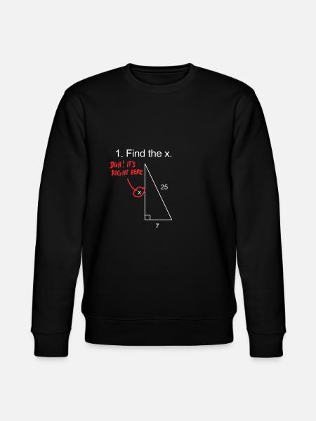 Math logic - Stanley/Stella CHANGER Unisex Organic Sweatshirt - black
