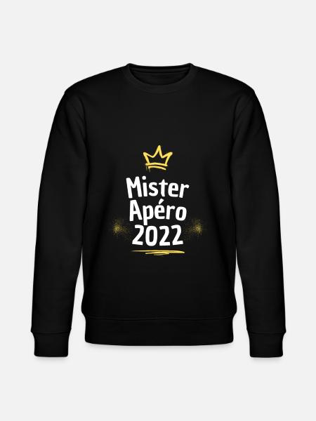 Mister apéro 2022 - Sweat bio CHANGER Stanley/Stella Unisexe - noir