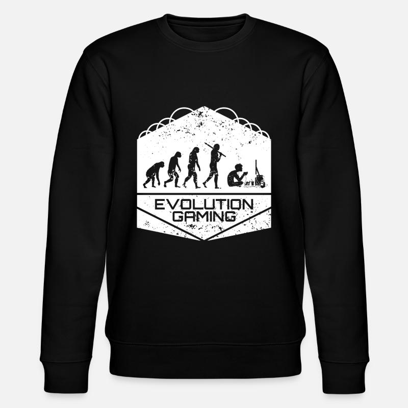 Evolution des jeux vidéo - Sweat bio CHANGER Stanley/Stella Unisexe - noir