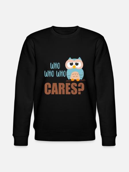 Chouette hibou hibou - Sweat bio CHANGER Stanley/Stella Unisexe - noir