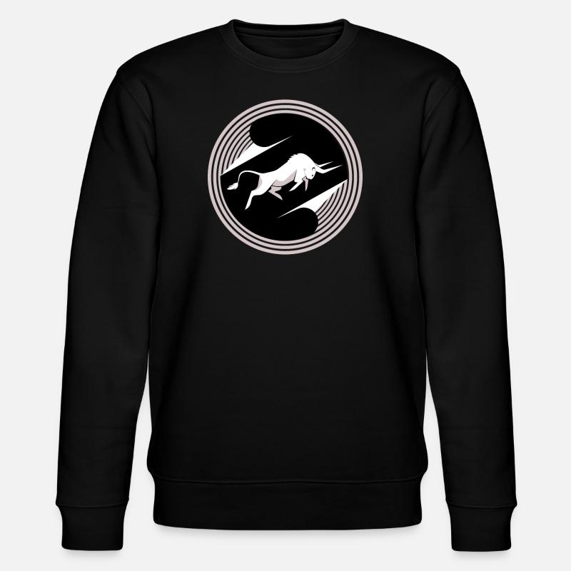 Taureau - Sweat bio CHANGER Stanley/Stella Unisexe - noir