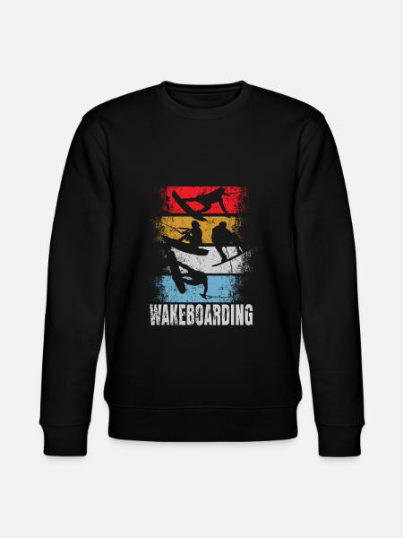 Wakeboard rétro - Sweat bio CHANGER Stanley/Stella Unisexe - noir