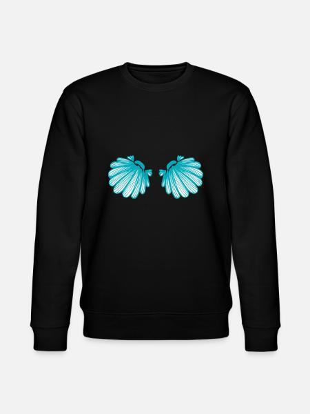 Mermaid costume - Stanley/Stella CHANGER Unisex Organic Sweatshirt - black