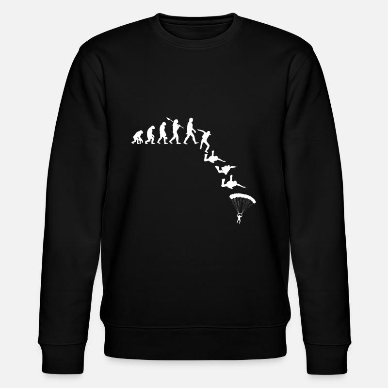 Parachutiste Evolution Sport - Sweat bio CHANGER Stanley/Stella Unisexe - noir