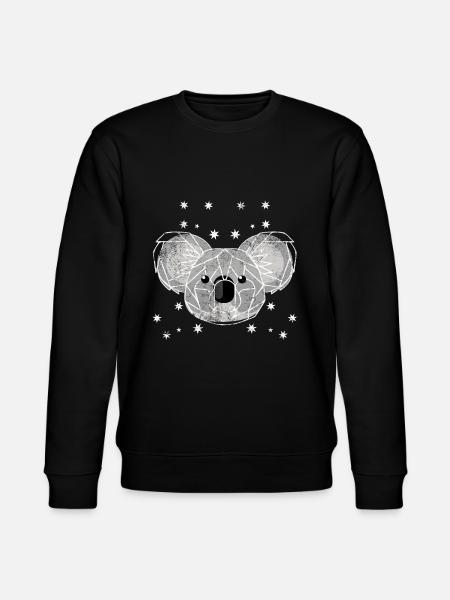 Koala Conservation - Stanley/Stella CHANGER Unisex Organic Sweatshirt - black