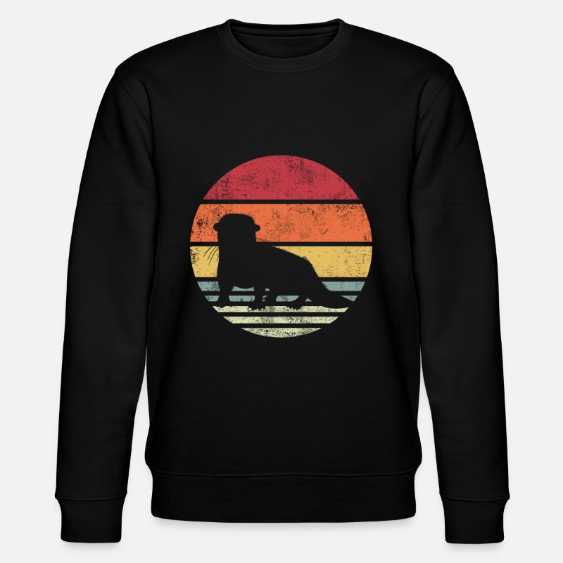 Otter Retro - Sweat bio CHANGER Stanley/Stella Unisexe - noir