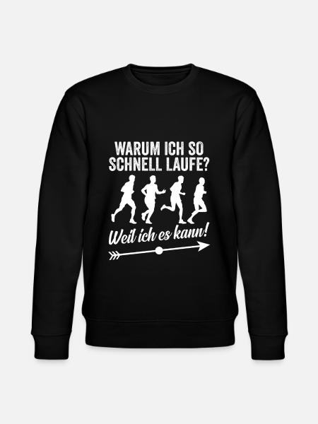 Läufer - Stanley/Stella Unisex Bio-Sweatshirt CHANGER - Schwarz