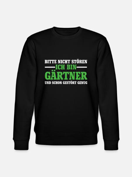 Gärtner Gartenbau - Stanley/Stella Unisex Bio-Sweatshirt CHANGER - Schwarz