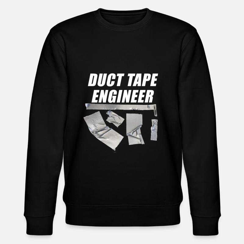 duct tape engineer - Stanley/Stella Unisex Bio-Sweatshirt CHANGER  - Schwarz