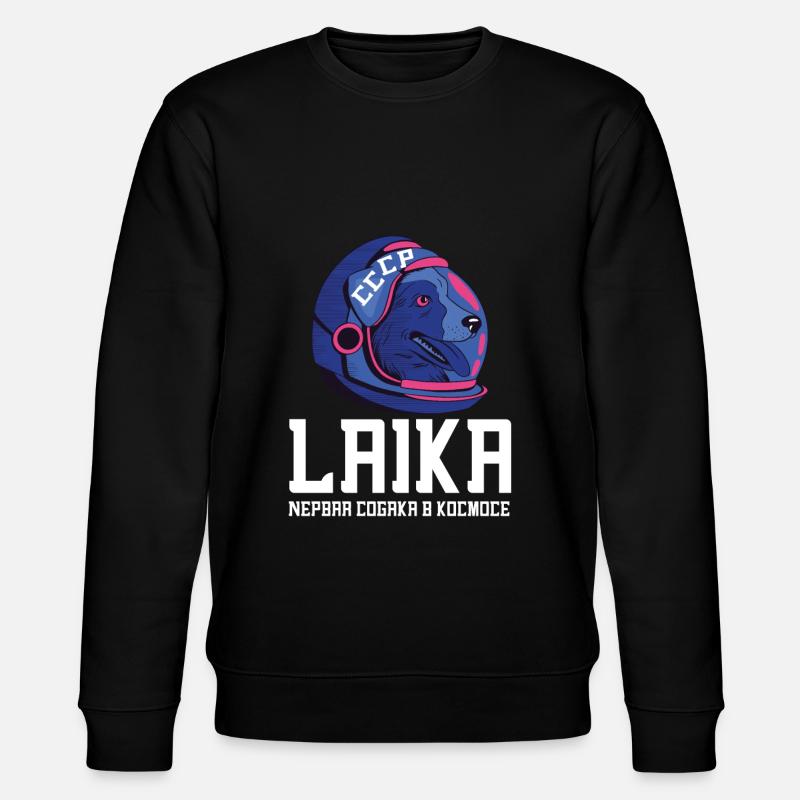 Sputnik Space Design - Stanley/Stella CHANGER Unisex Organic Sweatshirt - black