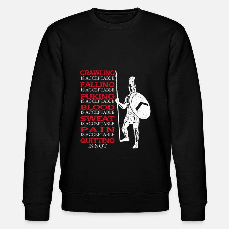 Spartiates Molon Labe - Sweat bio CHANGER Stanley/Stella Unisexe - noir