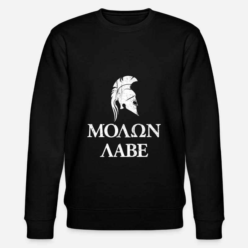 Spartiates Molon Labe - Sweat bio CHANGER Stanley/Stella Unisexe - noir