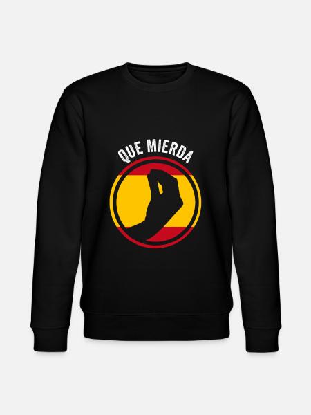 Spanish Spain Spanish Spanish Funny Spanis - Stanley/Stella CHANGER Unisex Organic Sweatshirt - black