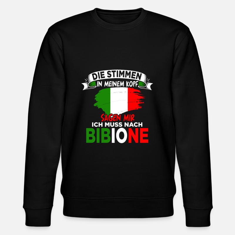 Bibione Geschenk - Stanley/Stella Unisex Bio-Sweatshirt CHANGER  - Schwarz