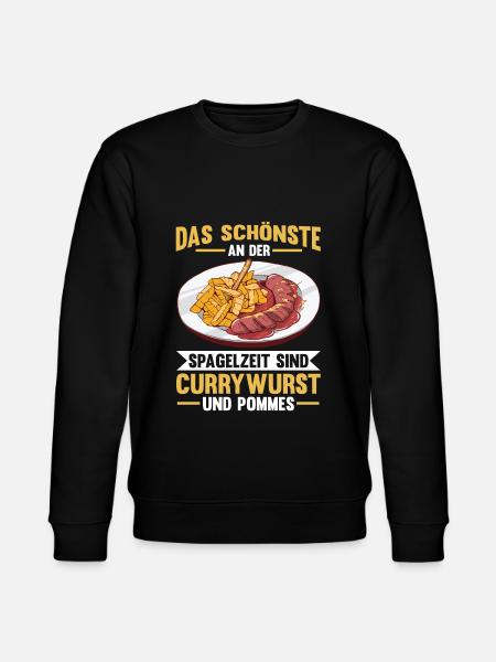 Currywurst - Stanley/Stella Unisex Bio-Sweatshirt CHANGER - Schwarz