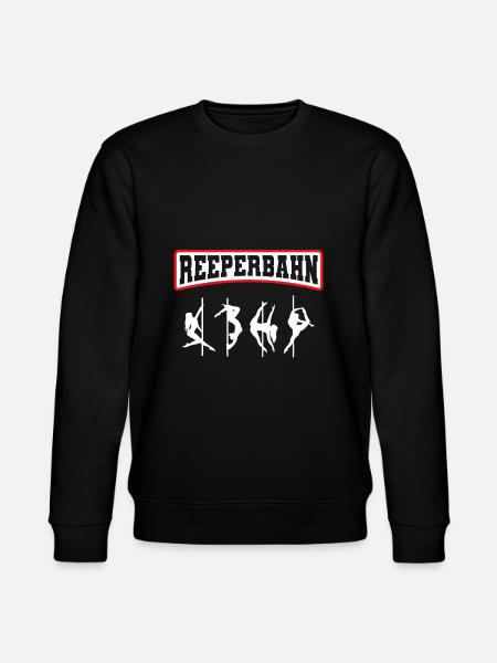 Cooles Reeperbahn St. Pauli Design - Stanley/Stella Unisex Bio-Sweatshirt CHANGER - Schwarz