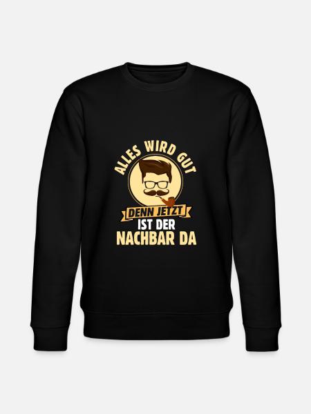 Nachbar - Stanley/Stella Unisex Bio-Sweatshirt CHANGER - Schwarz