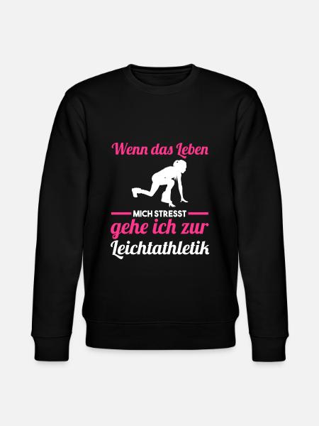 Leichtathletik - Stanley/Stella Unisex Bio-Sweatshirt CHANGER  - Schwarz